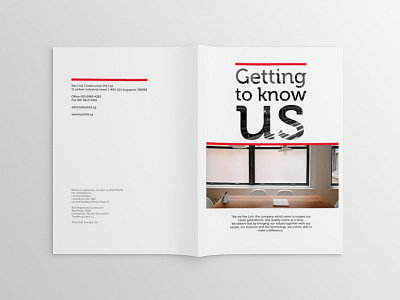 Company profile cover design indesign layout profile