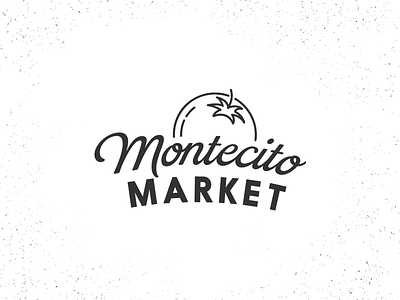 Market Logo branding california food grocery identity log logo mark tomato