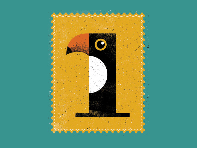 Numeral 1 by Tyler Hahn on Dribbble