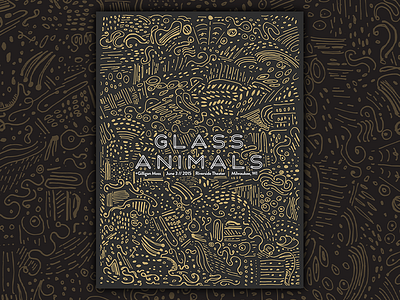 Glass Animals Gig Poster