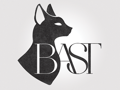Bast Productions bast cats logo vector