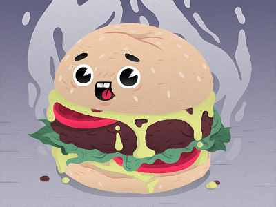 Burger_Buddie.JPEG illustration photoshop