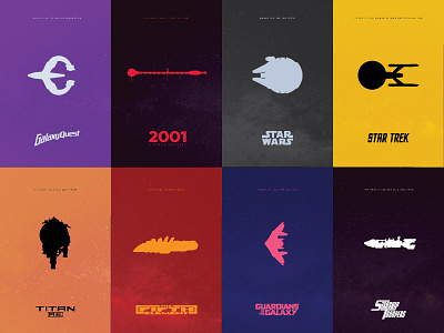 Spacecraft Poster Series