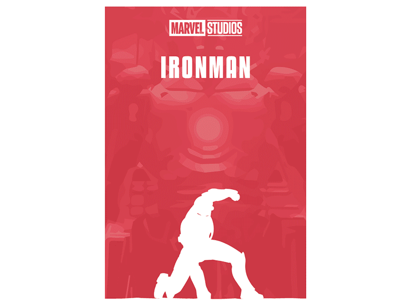 Marvel Cinematic Universe Poster Series design endgame infinitywar ironman marvel poster art thanos thor vector