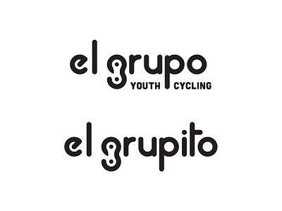 El Grupo/El Grupito Youth Cycling arizona branding chain cycling logo non profit tucson typography youth