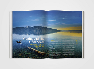 Geology Of The Gem State editorial geology idaho magazine