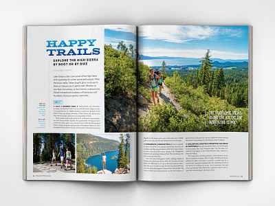 Happy Trails cycling editorial hiking magazine outdoors tahoe