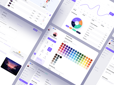 Gifta Dashboard budget clean concept dailyui dashboard design flat illustation settings ui user inteface uxdesign web website