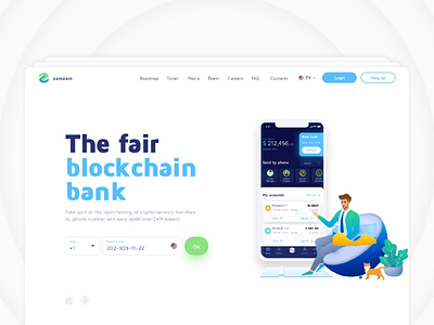 Blockchain bank