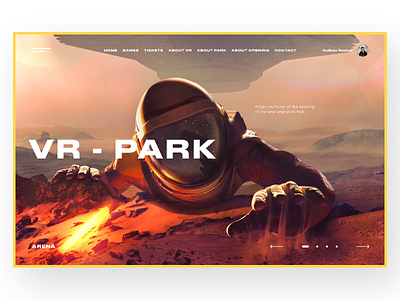 VR — PARK 3d behance facebook freelance park virtual reality vr