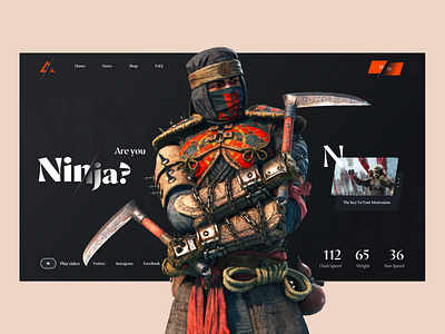 Ninja web site