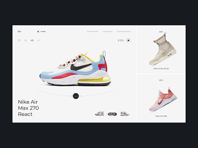 H+ UI Kit animation art branding clean concept dailyui design ecommerce flat shoes shop sketch store ui user inteface ux uxdesign vector web website