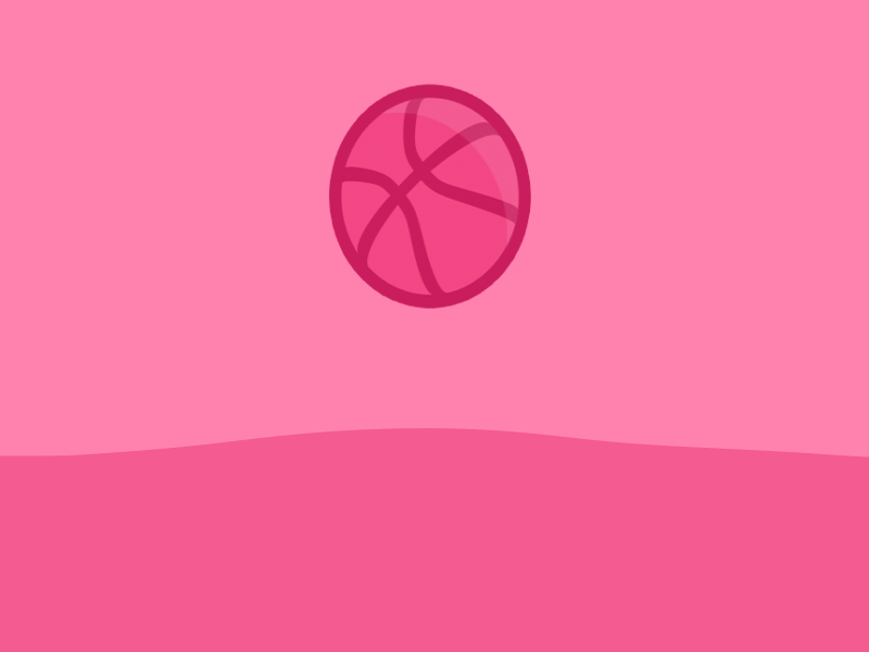 Hello Dribbble after effects animation ball bounce dribbble hello maya water
