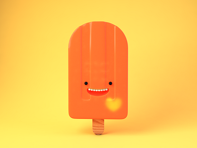 Popsicle 3d c4d