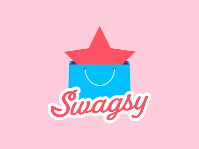 Swagsy bag branding identity logo star