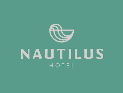 Nautilus - Main Logo branding identity logo mark type