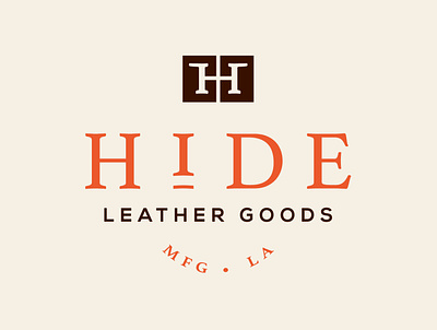 Hide - Main Logo branding design identity logo mark type