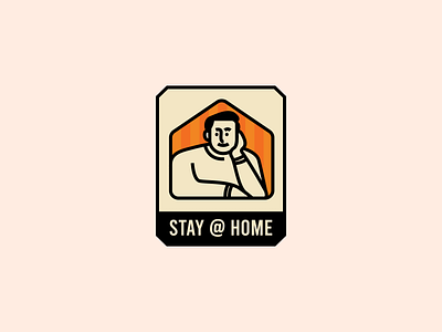 Stay at home branding business coronavirus covid covid 19 covid art design icons illustration logo netbramha stay at home stay at home illustrations typography ui userinterface ux website wfh
