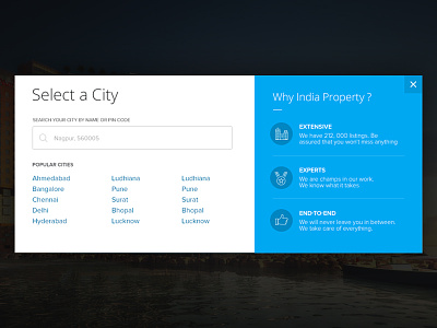 Select City property select city