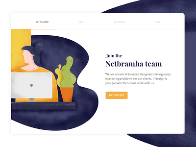 Join Netbramha - We're Hiring branding design disrupt hiring illustration illustrator join photoshop talent ui ux website