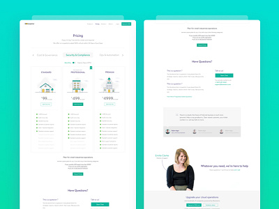 Botmetric - Cloud Infrastructure Management animation bot business characters cloud management flat design icons illustration security ui website