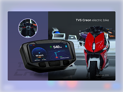 TVS Creon automotive automotive design bike branding business concept design design electric bike interaction interaction design interfacedesign internetofthings netbramha product design strategy ui user experience user interface userinterface ux