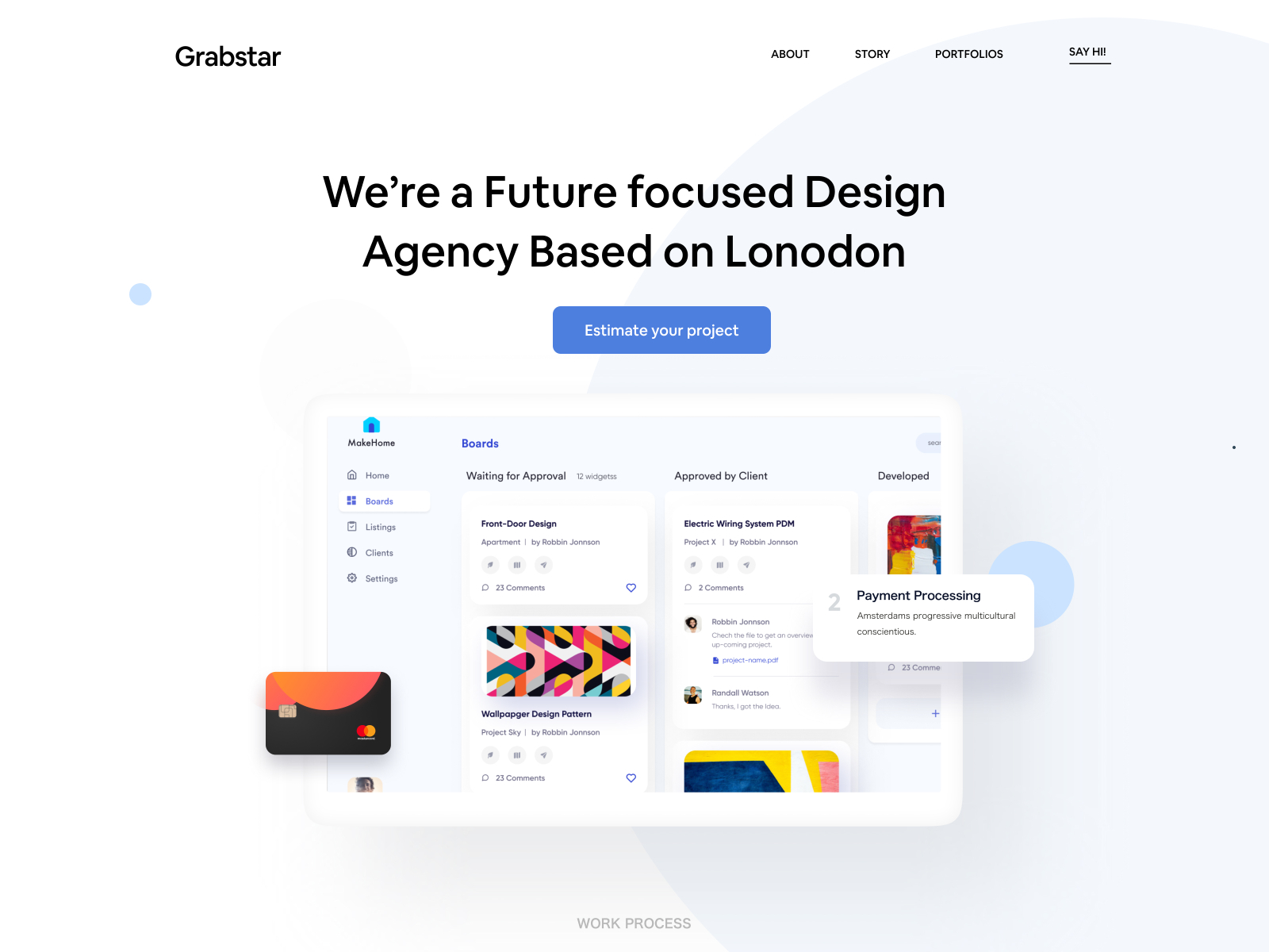 Webpage UI by Ofspace Digital Agency on Dribbble