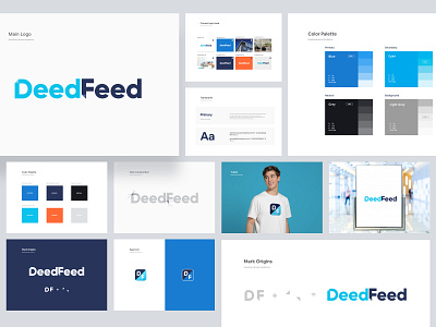 DeedFeed Brand Guideline brand brand and identity brand design brand designer brand identity brand identity design branding branding agency branding and identity branding concept branding design branding identity deedfeed design system logo logo design ofspace ofspace agency style guide styleguide