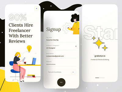 Review & Rating brand design brand identity brandign client freelancing review freelaner rating grabstar grabstar for freelancer grabstar profile grabstar rating grabstar review grabstar.io ofspace ofspace agency rating review review and rating signup