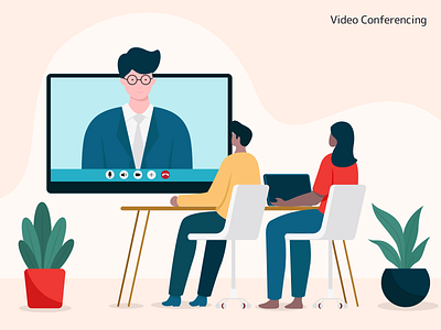 ENVOY ILLUSTRATION: Video Conferencing