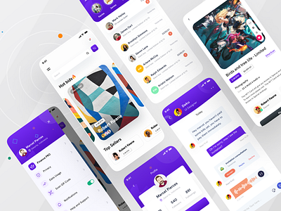 NFT Marketplace I Ofspace agency art clean ui design graphic design ios app mobile app modern design nft nft market nft marketplace ofspace ui uiux design ux