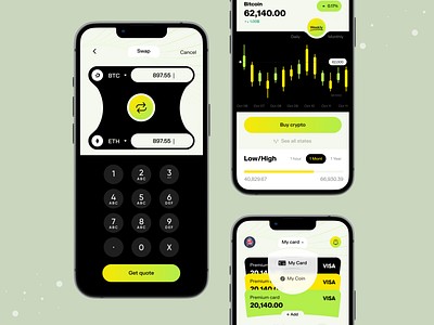 Cryptocurrency Wallet App I Ofspace