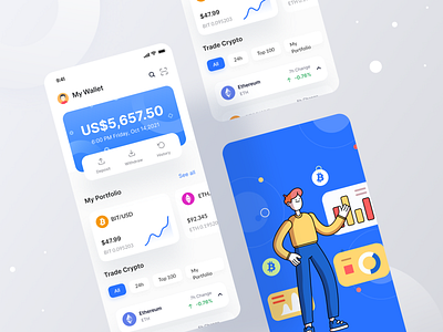 Cryptocurrency App I Ofspace