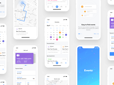 Eventz | UI Kit for Event & Party App