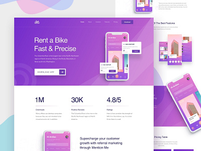 App Landing Page