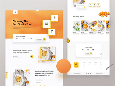 Food Home Delivery Web Concept For 2019 2019 creative delivery food ui web concept web design