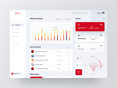 Fitness Tracking Dashboard