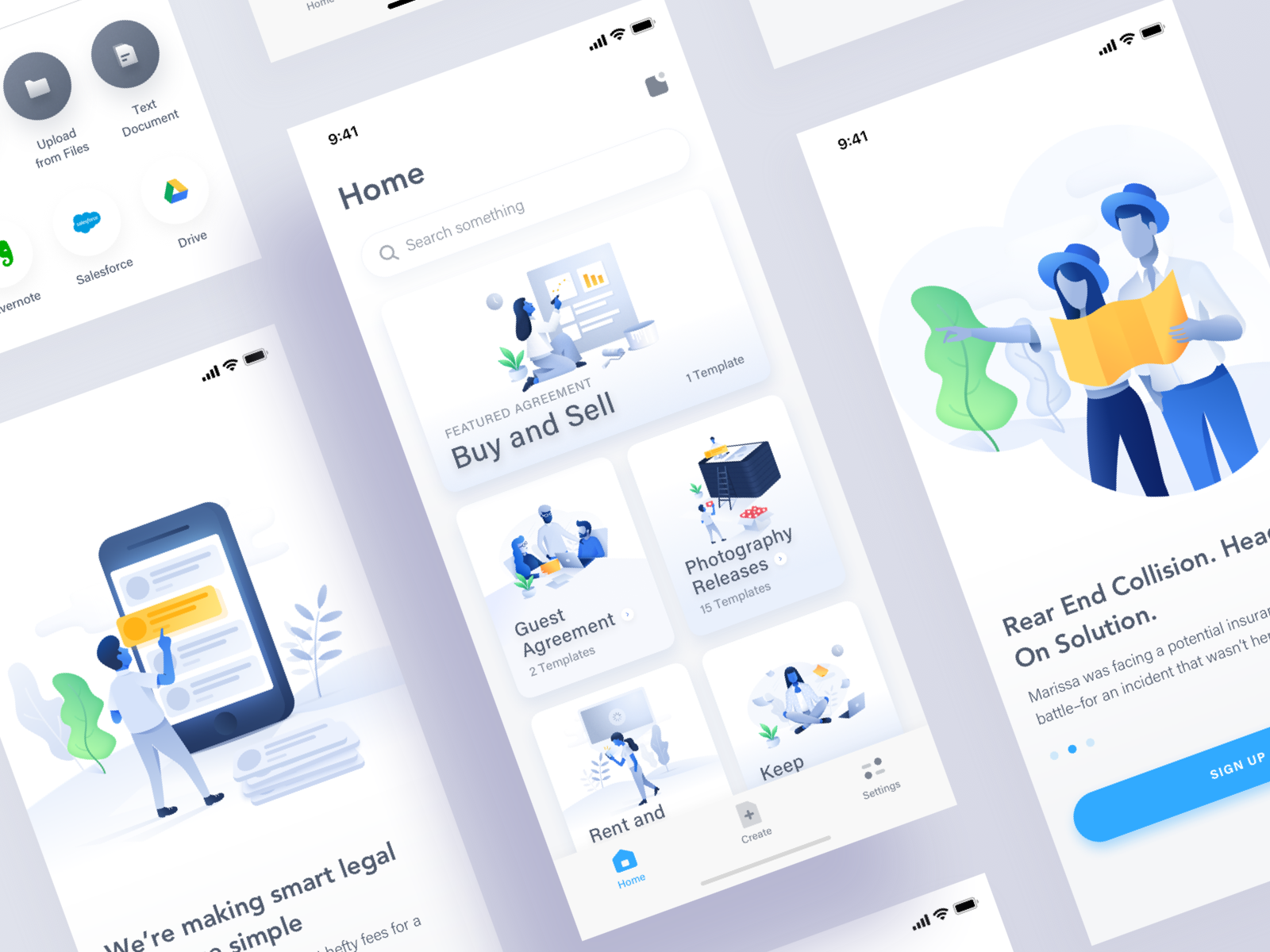 eSign iOS App by Ofspace UX/UI on Dribbble