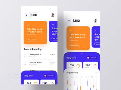 Financial iOS App Concept