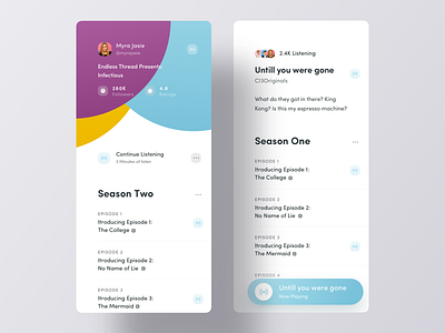 Podcast App Ui
