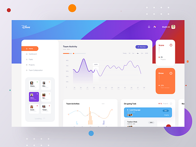 Medical Webapp Dashboard V2.3 admin admin dashboard color dailyui dashboard gradient medical web app web application