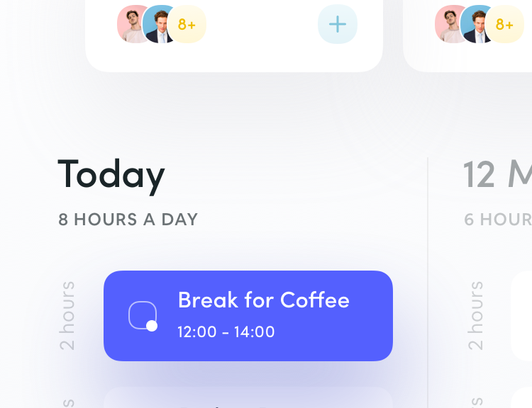 Task Management App UI v2 by Ofspace UX/UI on Dribbble
