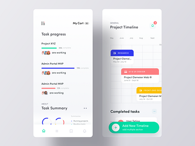 Project Management App UI