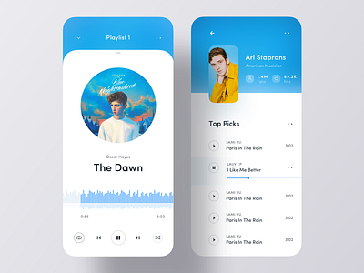 Music iOS App UI