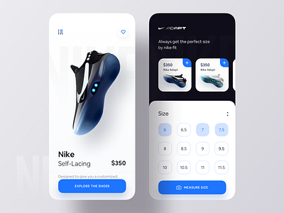 Nike Measure App Concept