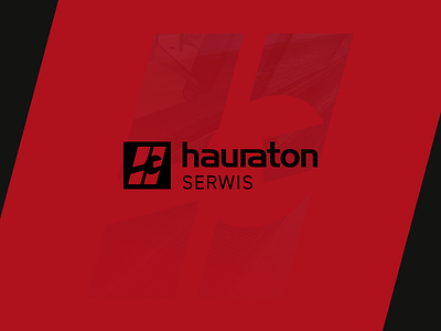 Hauraton Serwis Logo branding dynamic fix hauraton logo retention service water