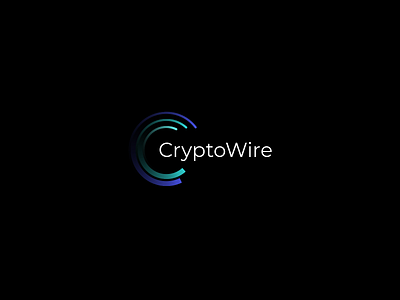 CryptoWire Logo app bitcoin coin crypto cryptowire finance logo