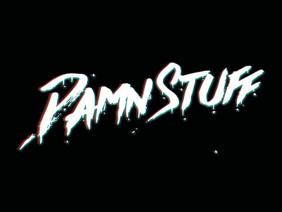 Damn Stuff Type brand branding design logo photoshop streetwear type typeface typography