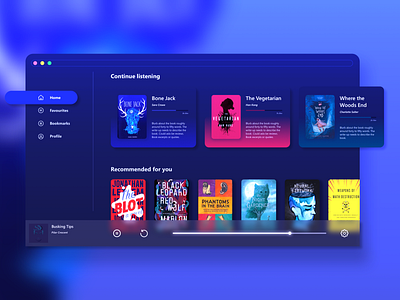 Audiobook UI