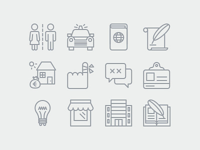 Icon Set icons pixels